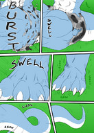 breasts drawing female growth macro dragoness dragon color giant massive dnapalmhead bliss ryakira amelia talons