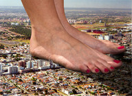 collage destruction barefoot buildings pedicure tolik suburbs giantess_feet
