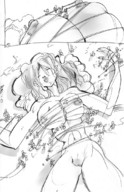 breasts giantess nude pussy city comic mamabliss monochrome bondage shrunken_people escape shipwreck transported