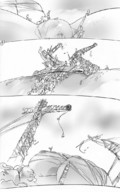 breasts giantess nude pussy city comic mamabliss monochrome bondage shrunken_people escape shipwreck transported