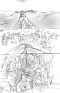 breasts giantess nude pussy city comic mamabliss monochrome bondage shrunken_people escape shipwreck transported