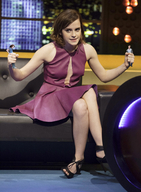 collage handheld high_heels sitting shrunken_woman shrunken_man emma_watson celebrities purple_dress kristen_stewart