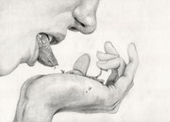 drawing crush vore tongue licking handheld military tank cruel pencil_drawing bendysky
