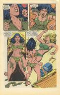 growth giantess comic multiple_sizes island tara giantesses garganta femforce complex