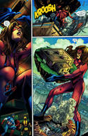 giantess mega comic story storm avengers giant_girl wolverine iron_man hulk spider_man captain_america janet_van_dyne marvel_comics
