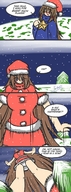 drawing growth giantess panties color low_angle christmas snow sanone point_of_view