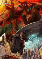 giantess city alien comic destruction spaceship giantesses ufo giantessfan alien_giantesses