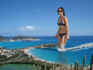 giantess collage swimsuit beach ocean helicopter wonderslug sky wading jennifer_lawrence cruse_ships