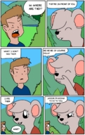 giantess vore furry comic color digestion story shrunken_men shrunken_woman mousani