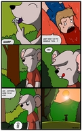 giantess vore furry comic color digestion story shrunken_men shrunken_woman mousani