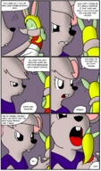 giantess vore furry comic color digestion story shrunken_men shrunken_woman mousani