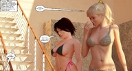 giantess crush feet vore manga barefoot shrunken_men shrunken_woman jessi_and_vicky tiny_mk digital_render