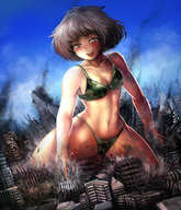 giantess crush city swimsuit rampage yilx