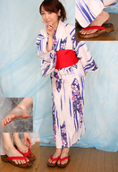 crush collage feet clothed barefoot blood in_shoe asian shrunken_men sandals foot_crush under_foot looking_at_viewer