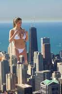breasts giantess collage city mega swimsuit destruction cleavage ponytail pjohn21 skyscraper lucy_pinder megaocean