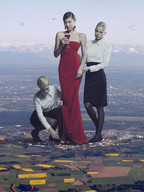 collage landscape mega dress giantesses aircraft olga_kurylenko artdent servants