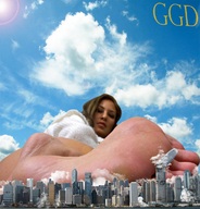 collage feet city mega destruction barefoot soles skyscraper sky looking_at_viewer ggd