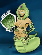 vore snake_girl league_of_legends cassiopeia teemo