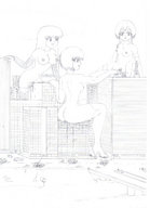 drawing nude city butt destruction butt_crush anime