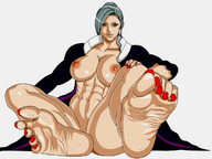 breasts drawing feet toes barefoot soles muscles amazon abs set pedicure long_nails point_of_view perspective suneeeel
