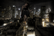 giantess collage clothed helicopter shoes dress walking skyscraper streets night clothing lights selena selena_gomez between_buildings sgg city_lights accasbel