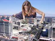 giantess collage city destruction clothed helicopter brunette wonderslug lying_down clothing las_vegas casinos halle_berry
