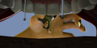 giantess vore clothed saliva scared inside_mouth clothing nail_polish mike973 digital_render