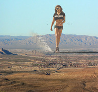 giantess large_breasts desert brunette wonderslug tan_giantess las_vegas jordan_carver