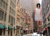 giantess collage city clothed shoes legs walking skyscraper streets clothing new_york_city vanessa_hudgens between_buildings accasbel