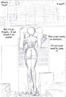 drawing manga butt destruction anime pigtails legs blazehammer pencil_drawing