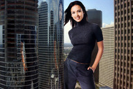 giantess collage city clothed smiling wonderslug reflection skyscrapers clothing jessica_alba