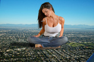 giantess collage landscape city destruction clothed cleavage shoes brunette wonderslug sitting airplane clothing denise_milani suburbs
