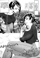 drawing giantess vore city comic monochrome destruction butt_crush sitting giantess_night