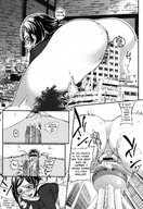 drawing giantess insertion pussy city comic monochrome butt destruction building_sex giantess_night looking_down