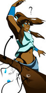 drawing micro color clothed korra armpits