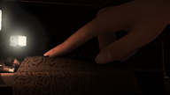 gentle sleeping color male finger hand bedroom giantess_ digital_render