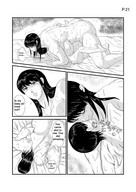 breasts drawing insertion nude size_difference manga monochrome sex huge_breasts sweat domination story mini_giantess amazon sweaty english ranmaru_graphics smother_escorts breast_feeding absorption