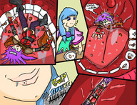 vore comic color unaware throat_view fire_emblem ilyana_(fire_emblem) mia_(fire_emblem)