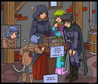 drawing thor66 shrunken_people women cat_girl