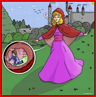 drawing princess digestion shrunken_men thor66 stomach