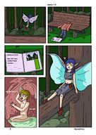 drawing vore fairy story shrunken_men sitting thor66 magic set swallowed bench panels reading stomach_acid stomach_view