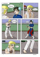 drawing comic color street_fighter thor66 shrunken_man chun-li