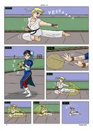 drawing comic color street_fighter thor66 shrunken_man chun-li