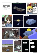 drawing giantess vore color small_men spaceship thor66 crash stomach_view alien_planet capsule escape_pod heart_beat