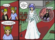 drawing vore comic mouse thor66 cat_girl set wedding dialogue panels stomach_view