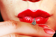 collage micro lips shrunken_people close_up fingers red_lips manicure giantesscity