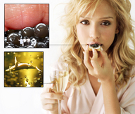 micro vore blonde shrunken_men shrunken_people wine jessica_alba looking_at_viewer giantesscity in_wine caviar cracker