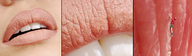 collage micro mouth teeth climbing lips shrunken_men shrunken_man close_up panels giantesscity
