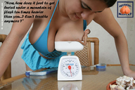 breasts crush collage small_man size_difference breast_crush domination story amazon scale underneath pinned squeezemeflat looking_at_tiny