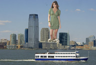 giantess collage city destruction clothed helicopter wonderslug skyscraper sky tour_boat waterfront anahi_gonzales